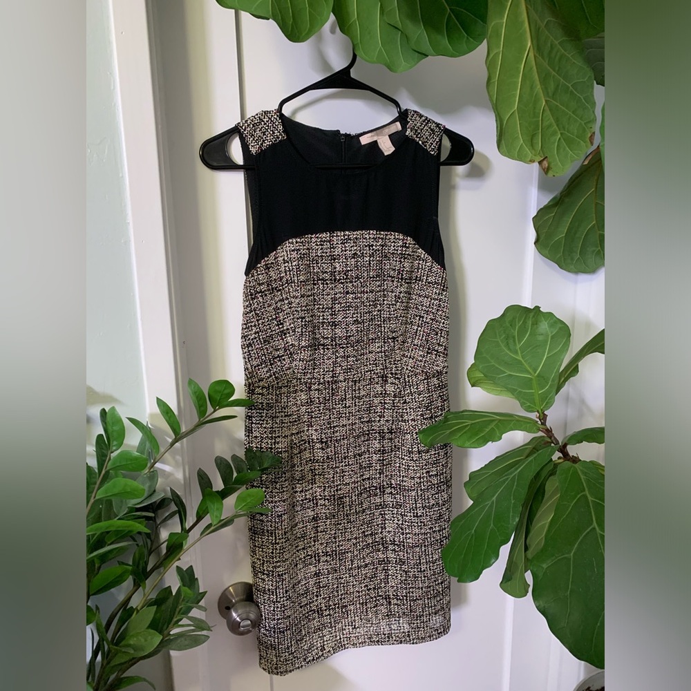 Tweed -esque Work Dress